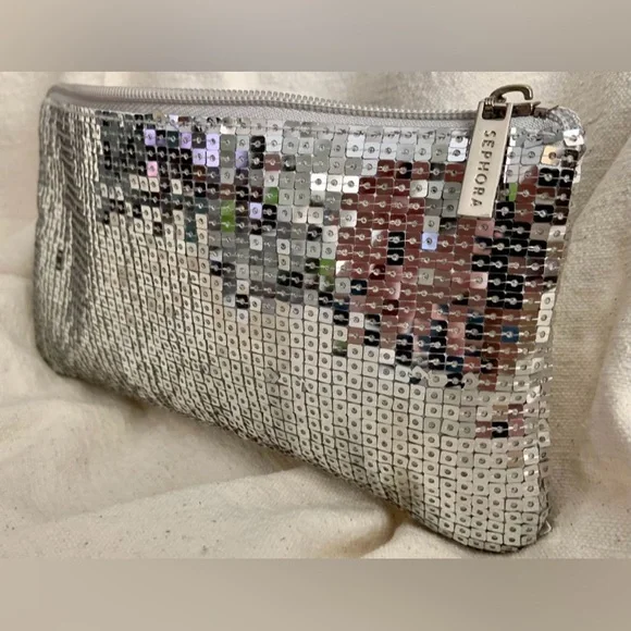 🩶 🤍SEPHORA 🤍 🩶 ~ Cosmetic Tote Toiletries Bag ~  * * NEW WITHOUT TAGS * * ~ - Picture 4 of 7